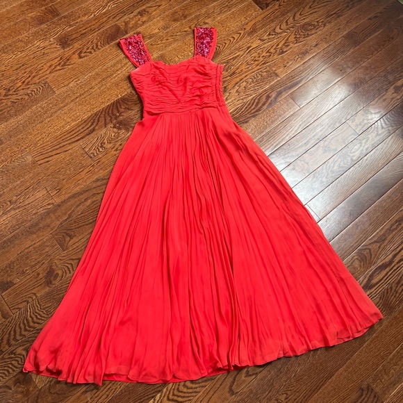 Authentic Original Vintage Style Dresses & Skirts - 1940s Vintage Red Gown